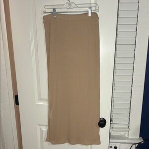 Old Navy Tan Maxi Skirt